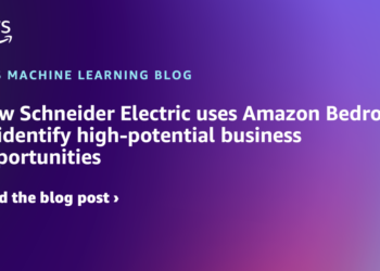 How Schneider Electrical makes use of Amazon Bedrock to determine high-potential enterprise alternatives